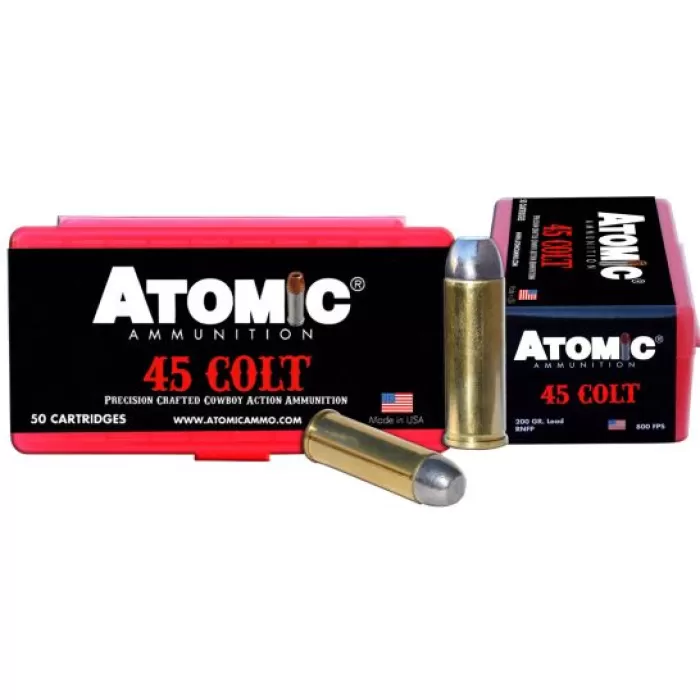 Atomic Cowboy Action, Atomic 00434 45colt 200 Lrnfp 50/10 Atomic Cowboy Action, Atomic 00434 45colt 200 Lrnfp 50/10