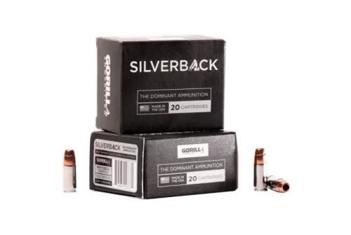 Gorilla Ammunition Silverback 135 gr Solid Copper Hollow Point 9mm Ammo, 20/box - SB9135SD