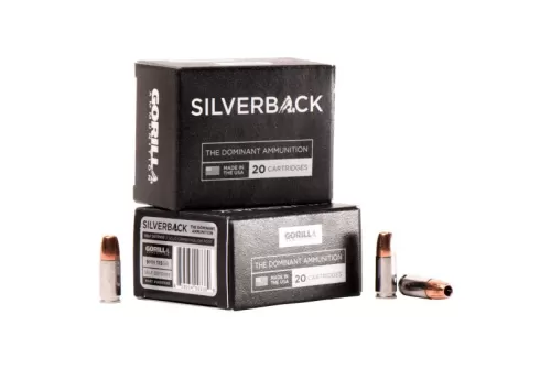 Gorilla Ammunition Silverback 115 gr Solid Copper Hollow Point 9mm Ammo, 20/box - SB9115SD