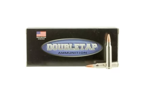 DoubleTap Ammunition DT Longrange 77 gr Nosler Custom Competition Hollow Point Boat Tail .223 Rem/5.56 Ammo, 20/box - 223R77HP