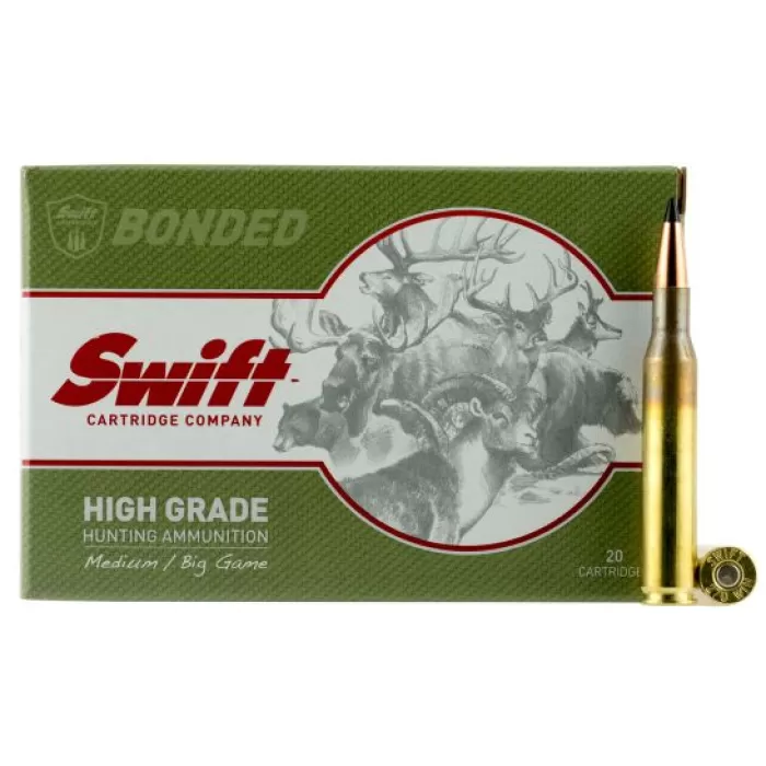 Swift Bullet Company Scirocco II Rifle Ammunition .270 Win 130 gr BT 3151 fps 20/ct, 10036 Swift Bullet Company Scirocco II Rifle Ammunition .270 Win 130 gr BT 3151 fps 20/ct, 10036