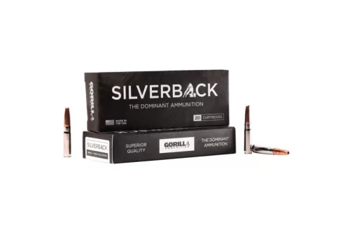 Gorilla Ammunition Silverback 205 gr Solid Copper Hollow Point .300 Blackout Ammo, 20/box - SB300205SD