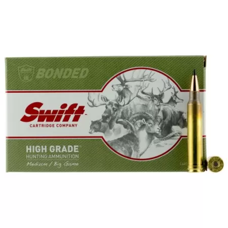 Swift Bullet Company Scirocco II Rifle Ammunition .300 Win Mag 180 gr BT 2919 fps 20/ct, 10042