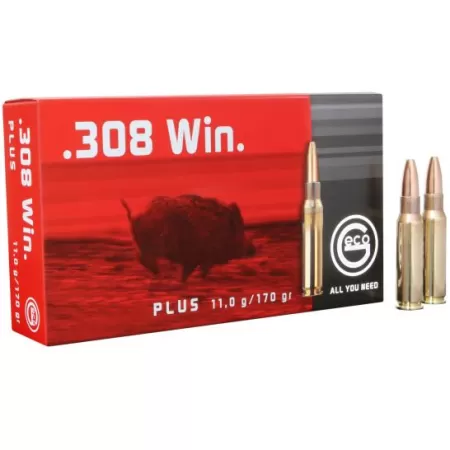 Geco 170 gr Plus .308 Win Ammo, 20/box - 280540020