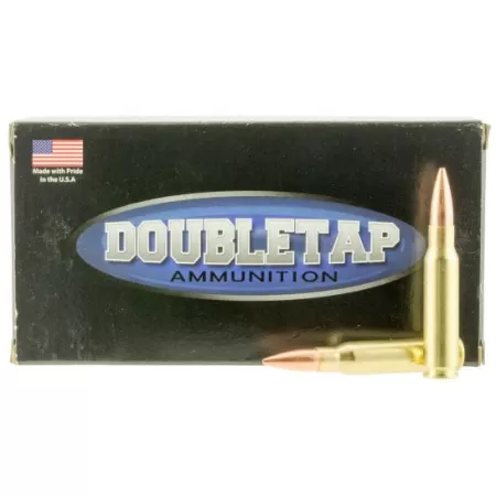 DoubleTap Ammunition DT Longrange 155 gr Hollow Point Boat Tail Match .308 Win Ammo, 20/box - 308W155HP