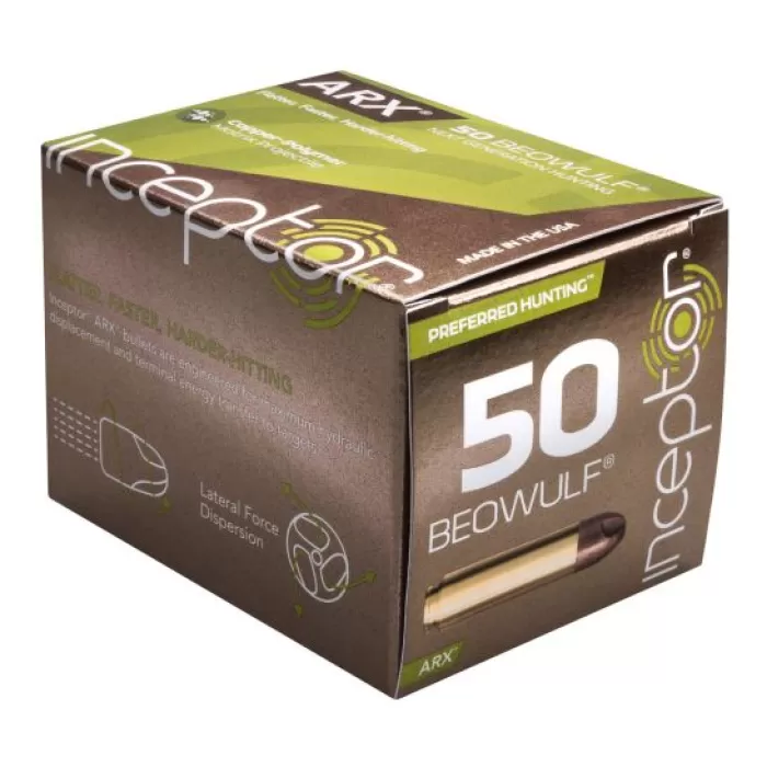 Ruag Ammo P.hunting - .50 Beowulf 200gr. Arx 20-pack