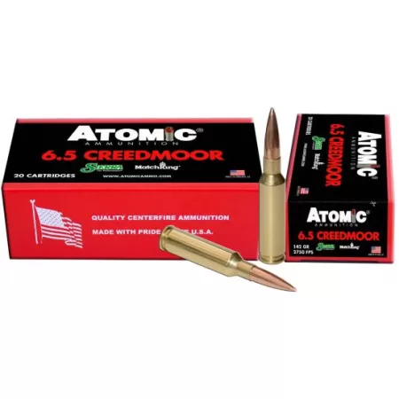 Atomic Rifle, Atomic 00404 6.5crd      142 Match Hp        20rds