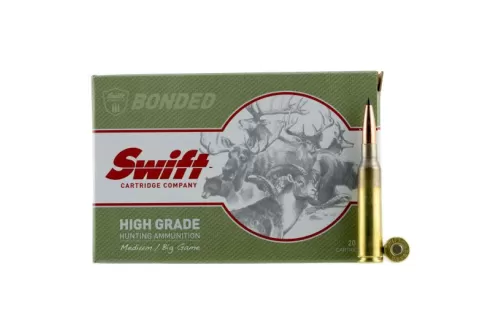 Swift Bullet Company Scirocco 130 gr Spitzer Boat Tail 6.5x55mm Swedish Ammo, 20/box - 10110