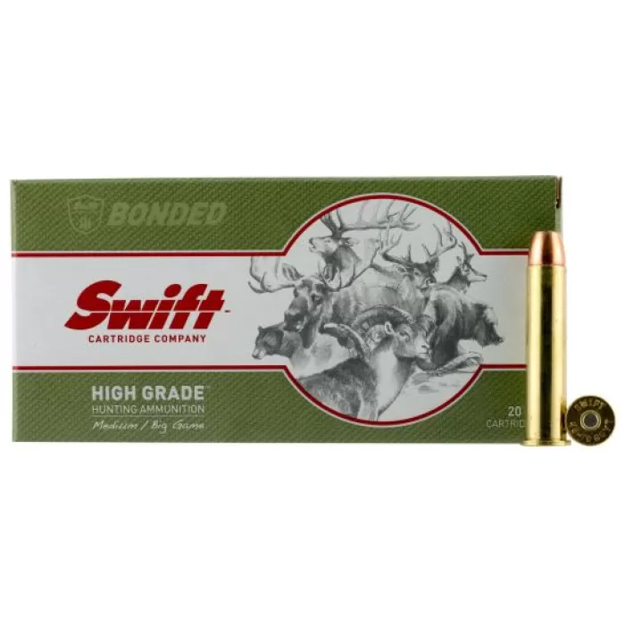 Swift Bullet Company A-Frame 160 gr Semi Spitzer 7mm-08 Rem Ammo, 20/box - 10113 Swift Bullet Company A-Frame 160 gr Semi Spitzer 7mm-08 Rem Ammo, 20/box - 10113