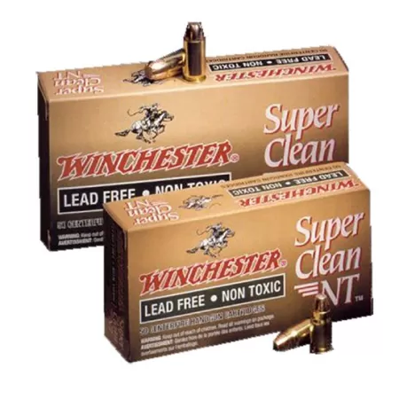 Winchester Ammunition Super Clean 105 gr Jacketed Flat Point 9mm Ammo, 50/box - SC9NT