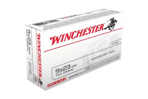 Win Usa 9x23win 124gr Jsp 50/box
