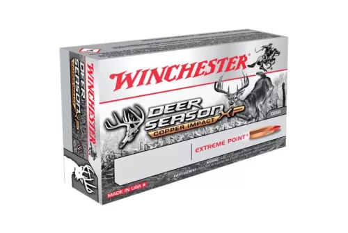 Winchester Ammunition Deer Season XP Copper Impact 150 gr Copper Extreme Point .308 Win Ammo, 20/box - X308DSLF