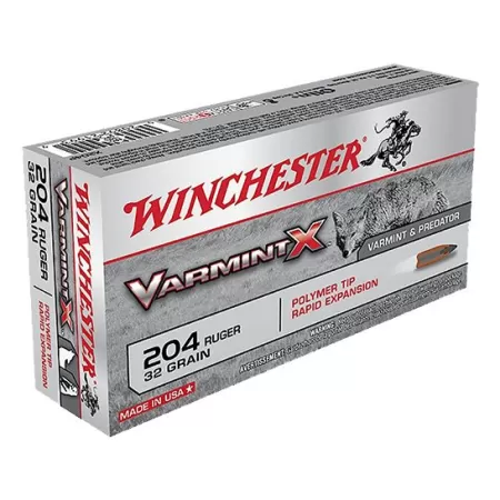 Winchester Ammunition Varmint-X 32 gr Rapid Expansion .204 Ruger Ammo, 20/box - X204P