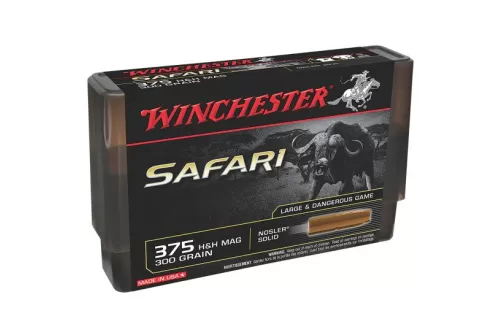 Winchester Ammunition Supreme 400 gr Nosler Solid .416 Rigby Ammo, 20/box - S416RSLS