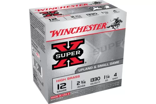 Winchester Ammo X207 Super X High Brass 20 Gauge 2.75" 1 oz 7.5 Shot 25 Bx