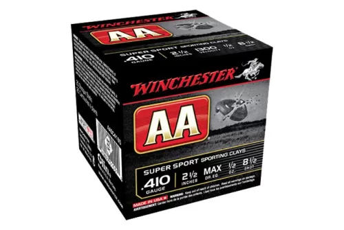 Winchester Ammunition AA Super Sport 2.5" 410 Gauge Ammo 8-1/2, 25/box - AASC4185