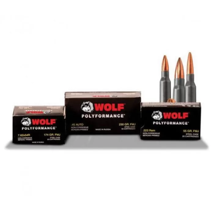 Wolf 22355 223 FMJ BI 55 1000