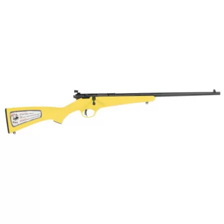 Savage Arms Rascal (Yellow) 22 LR 16.11 Round Bolt Action Rimfire Rifle, Sporter - 13805