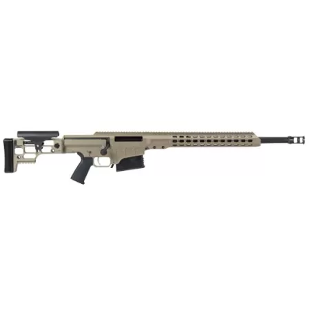 Barrett 14343 Mrad  Bolt 308 Win/7.62 Nato 17" Heavy 10+1 Adjustable Folding Right Side Fde Synthetic Flat Dark Earth Cerakote Receiver