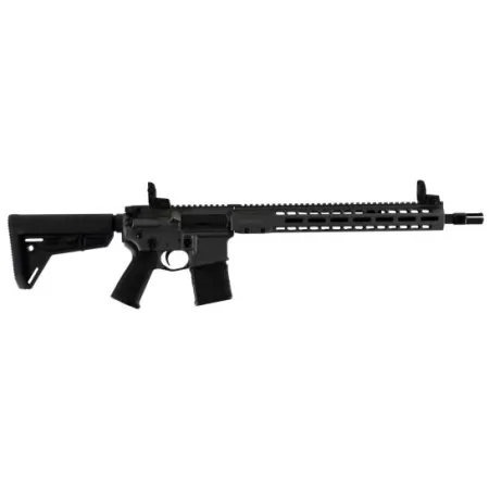 Barrett 17121 Rec7 DI Carbine 5.56X45mm Nato 16" 30+1 Tungsten Gray Cerakote Black 6 Position Stock Black Polymer Grip