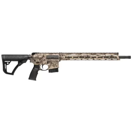 Daniel Defense DDM4 Ambush 6.8mm SPC Semi-Automatic AR-15 Rifle, Kryptek Highlander - 02-110-07137