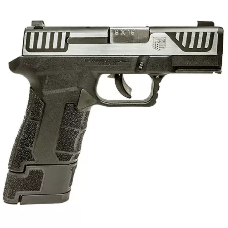 Diamondback Firearms AM2 Sub-Compact 9x19mm Pistol w/ Laser and Holster, Blk - DBAM29VLHSL