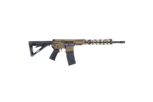 Diamondback Firearms DB15 300 BO M-LOK .300 Blackout Semi-Automatic AR-15 Rifle, Burnt Bronze Cerakote - DB15CCML300BB