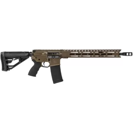 Diamondback Firearms DB15 Elite .223 Rem Semi-Automatic AR-15 Rifle, FDE Cerakote - DB15EMLFDE