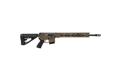 Diamondback Firearms DB15 Elite 6.5mm Grendel Semi-Automatic AR-15 Rifle, FDE Cerakote - DB1565GEMLFD