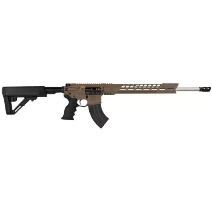 Diamondback Firearms DB15 .224 Valkyrie Semi-Automatic AR-15 Rifle, FDE Cerakote - DB15224VFDE Diamondback Firearms DB15 .224 Valkyrie Semi-Automatic AR-15 Rifle, FDE Cerakote - DB15224VFDE