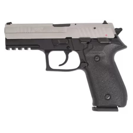 Fime Group Rex Zero 1 Standard Nickel Slide 9mm Pistol, Hardcoat Anodized Black - REXZERO1S-08