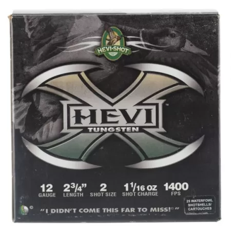 Hevi-Shot Hevi-X 2.75" 12 Gauge Ammo 2, 25/box - 50272