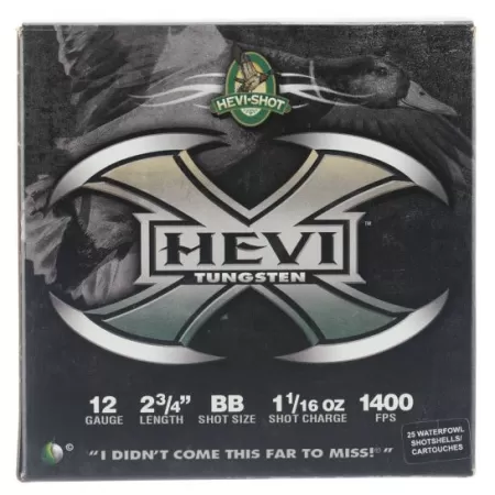 Hevi-Shot Hevi-X 2.75" 12 Gauge Ammo BB, 25/box - 50278