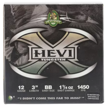 Hevi-Shot Hevi-X 3" 12 Gauge Ammo BB, 25/box - 50308