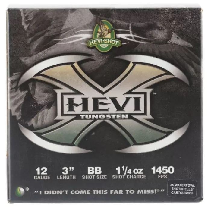 Hevi-Shot Hevi-X 3" 12 Gauge Ammo BB, 25/box - 50308