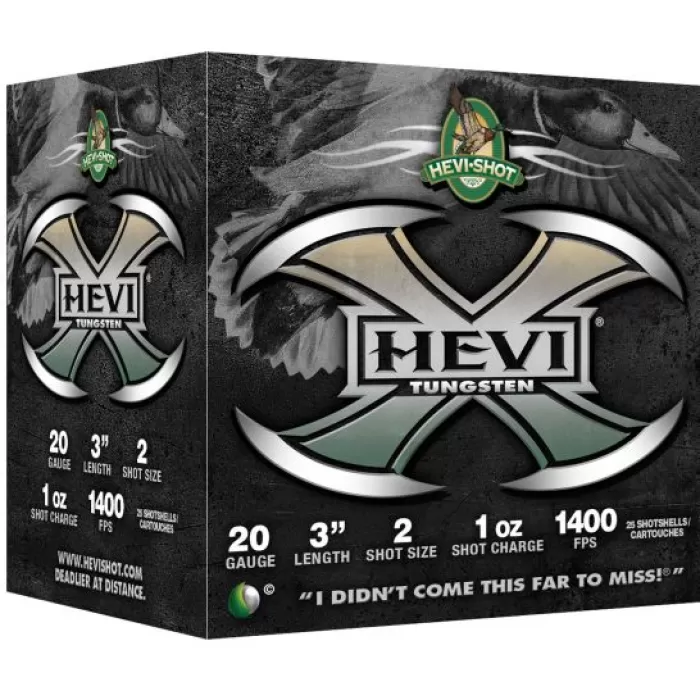 Hevi-Shot Hevi-X 3" 20 Gauge Ammo 2, 25/box - 52302