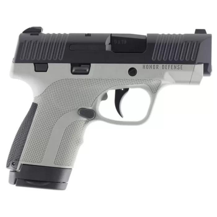 Honor Defence Honor Guard Sub-Compact 9mm Pistol, Gray - HG9SCGRA Honor Defence Honor Guard Sub-Compact 9mm Pistol, Gray - HG9SCGRA