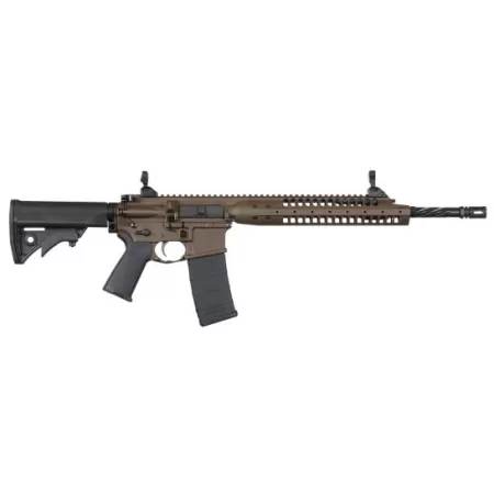 LWRC IC-A5 16" .223 Rem/5.56 Semi-Automatic AR-15 Rifle, Patriot Brown - ICA5RPBC16