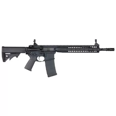 LWRC IC-SPR 14.7" .223 Rem/5.56 Semi-Automatic AR-15 Rifle, Black - ICR5B14PSPR