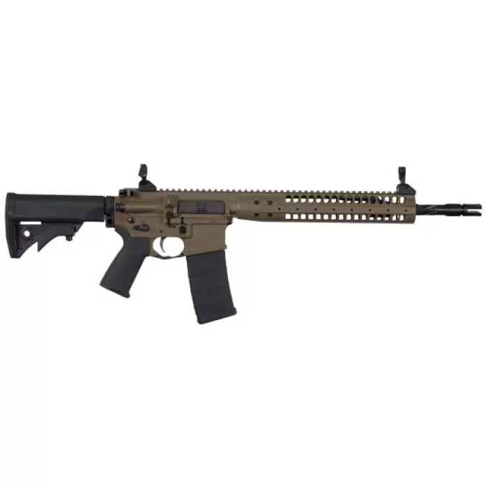 LWRC IC-SPR 16.1" .223 Rem/5.56 Semi-Automatic AR-15 Rifle, FDE - ICR5CK16SPR