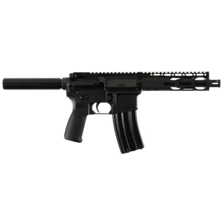 Radical Firearms 5.56 Semi-Automatic AR Pistol w/ 7" RPR, Hardcoat Anodized Black/Black Melonite - FP7.5-5.56M4-7RPR