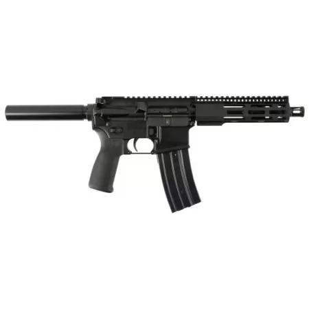 Radical Firearms 5.56 Semi-Automatic AR Pistol w/ 7" FCR, Hardcoat Anodized Black/Black Melonite - FP7.5-5.56M4-7FCR