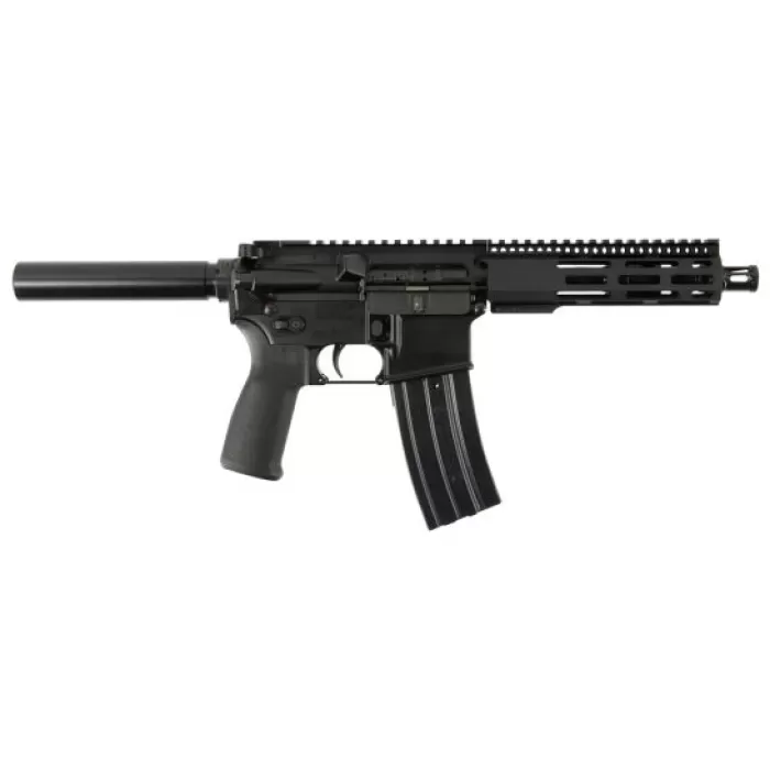 Radical Firearms 5.56 Semi-Automatic AR Pistol w/ 7" FCR, Hardcoat Anodized Black/Black Melonite - FP7.5-5.56M4-7FCR