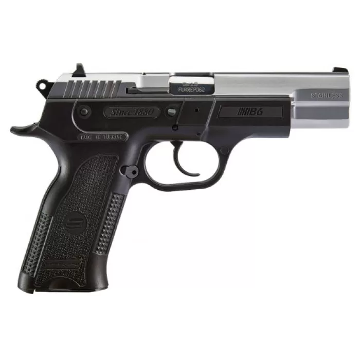 SAR USA B6 9mm Pistol, Blk - B69ST