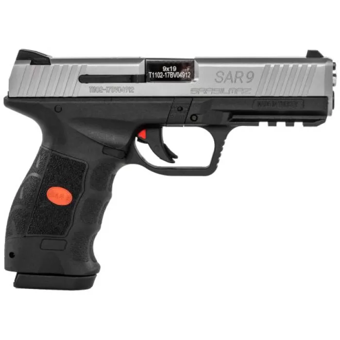 SAR USA SAR9 9mm Pistol, Blk - SAR9ST SAR USA SAR9 9mm Pistol, Blk - SAR9ST