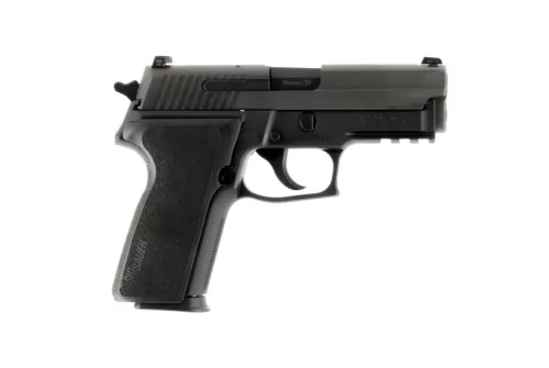 Sig Sauer P229 Nitron Compact 9mm Semi-Automatic Pistol, Hardcoat Anodized Black - 229R-9-BSS
