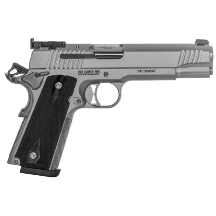 SIG SAUER 1911 Stainless Match Elite 5in 9mm 9rd Pistol (1911T-9-SME) SIG SAUER 1911 Stainless Match Elite 5in 9mm 9rd Pistol (1911T-9-SME)
