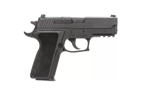 Sig Sauer P229 Enhanced Elite California Compliant 9mm Semi-Automatic Pistol, Hardcoat Anodized Black - 229R-9-ESE-CA