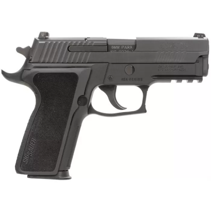 Sig Sauer P229 Enhanced Elite California Compliant 9mm Semi-Automatic Pistol, Hardcoat Anodized Black - 229R-9-ESE-CA