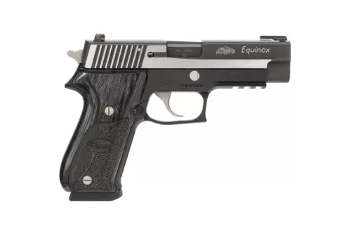 Sig Sauer P220 Equinox .45 ACP Pistol, Hardcoat Anodized Black - 220R-45-EQ-CA